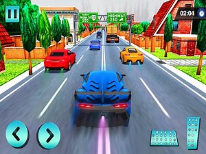 Play Car Racing in Fast Highway Traffic | Free Online  Games. KidzSearch.com