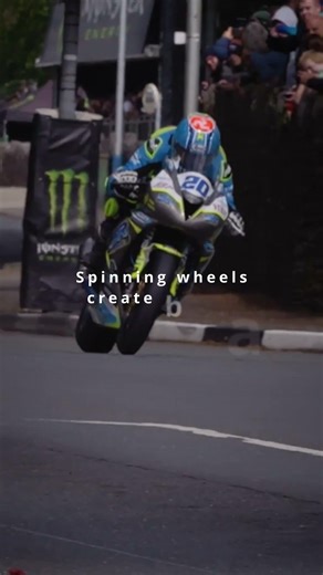 Why Motorcycles Don’t Fall Over 🏍️ | Explained in 20 Seconds