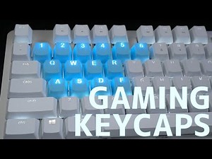 ゲーミングキーキャップで押し間違いを防止！ Tai-Hao Rubber Gaming Backlit Keycaps