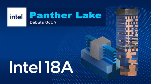 Intel Starts 18A Production in Arizona Ahead of Oct. 9 Panther Lake Reveal