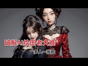 [stablediffsion 教程]adetailer高级用法，绘制不同人物。Advanced usage of adetailer, rendering different characters