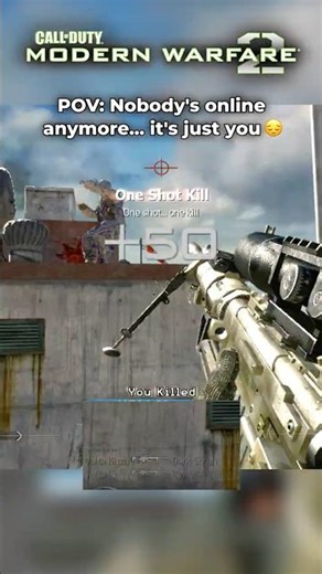 Nobody is online anymore 😔 #mw2 #nostalgia #callofduty