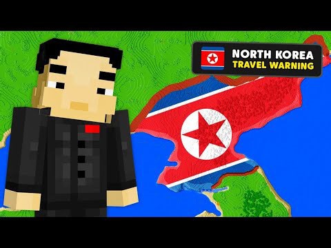 Exploring North Korea in a Minecraft Simulation