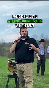 3.2K views · 13 reactions |  It's National Auctioneers Week!  From...