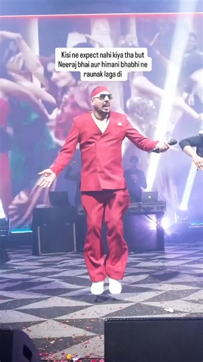 Aj Singh on Instagram: "Kisi ne socha nahi tha but @neeraj____chopra aur #himanimor Bhabhi ne raunak laga di ♥️ #neerajchopra #ajsingh #imyoaj #viralvideos Event courtesy: @whiteflash_official"