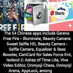 Government to ban 54 Chinese apps that pose threat to national security| #shorts