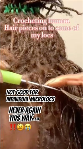 Do Not Attempt on single Microlocs #microlocs #locs #locsjourney #shorts