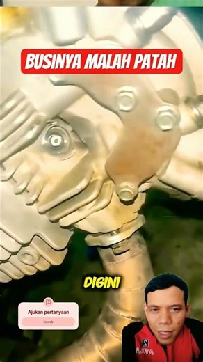 The spark plug broke #automobile #engine workshop @rafindrahermawan77