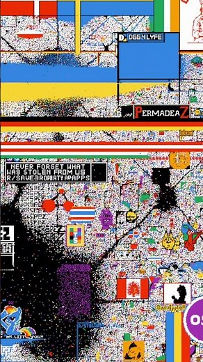 The void on r/place 2023