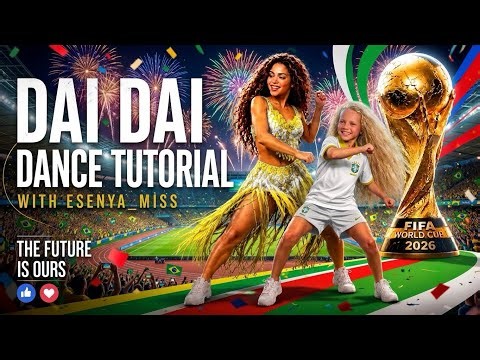 Shakira MUNDIAL Dance: FULL TUTORIAL (All DAI DAI Lessons Combined) with Eseniia Mikheeva #shakira