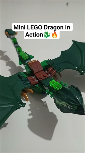 LEGO Dragon Attack 🐉🔥 | Flying Beast #shorts