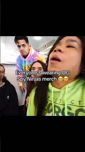 Everyone’s wearing OG Spy Ninjas merch 🥹🥹 #fyp #chadwildclay #vyqwaint #spyninjas #trending