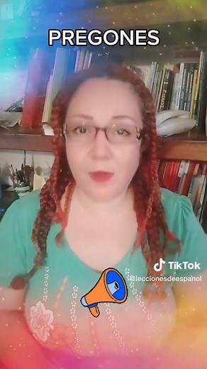 Ejemplos de Pregones y Lecciones de Español