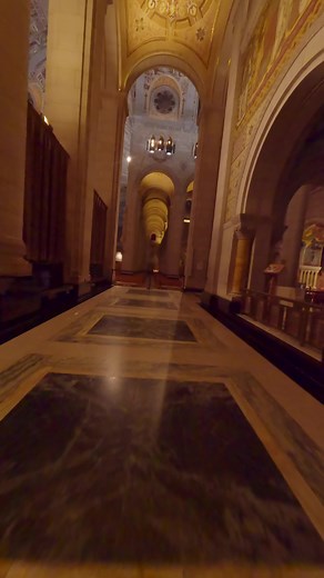 Exploring the Grand Majesty of Sainte-Anne-de-Beaupré Basilica! ✨🏰 #fpvdrone #basilica #architecture #quebec #betafpv #gopro