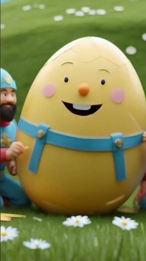 🥚 Humpty Dumpty | Kids Nursery Rhyme & Fun Learning Poem for Children