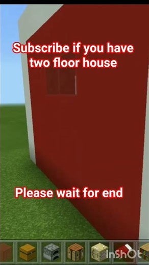 I built my house in Minecraft