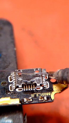 Android charging points Replacement #repair #reelsviralシ | Habu Tech