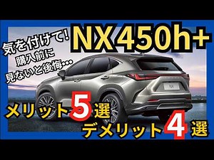 [NX450h+ Purchase Recommendation] 5 Advantages and 4 Disadvantages of the Lexus NX PHEV Model! [C...
