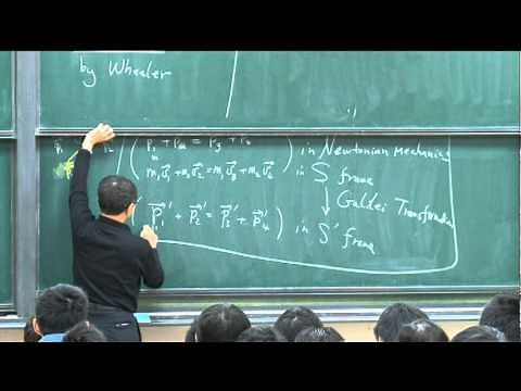 [相對論]九、相對性原理、相對論動力學