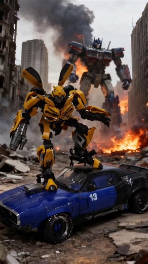 This Bumblebee Action Figure Edit is EPIC! 🔥 #Transformers #Shorts