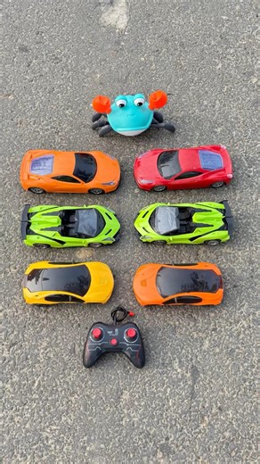 Wow Hand Operated Six Car Tasting & Sath Me Rc Crab 🦀😲