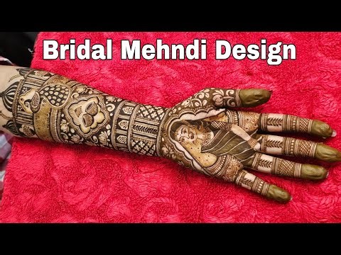 Bridal mehndi design/ How to make bride using mehndi cone/ Henna dulhan mehandi 2026
