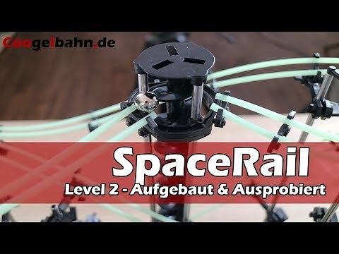 Kugelbahn SpaceRail Level 2 🚀 Aufgebaut und Ausprobiert