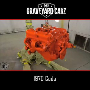 Engine Installation to the 1970 'Cuda | Graveyard Carz