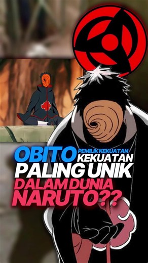 Does Obito have the most unique power? #anime #animeshorts #naruto