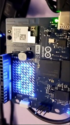 Arduino UNO Q: Debian First Boot in 44 Secs! #arduinounoq #debian #shorts