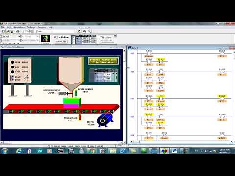 Silo Logixpro Resuelto con Grafcet y ladder