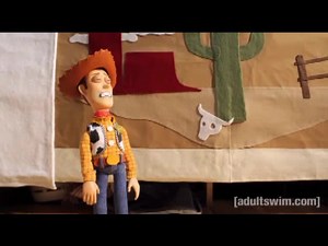 Robot Chicken Toy Story, Andy has trully grown up video