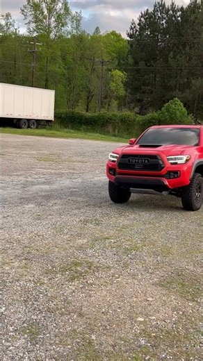Toyota Tacoma TRD Pro Solar Octane “Big Orange” rolling in