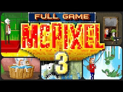 McPixel 3 Gameplay Walkthrough FULL GAME - No Commentary
