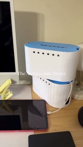 3D Printed Cable Management Box | Heat-resistant Desk Organizer, Modern Power Strip Cover - Etsy Canada