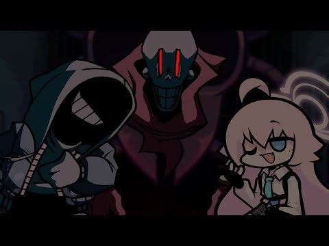 AVULSION, But Hoshino & Sans just stops fighting lol [Dustin FNF x Blue Archive]