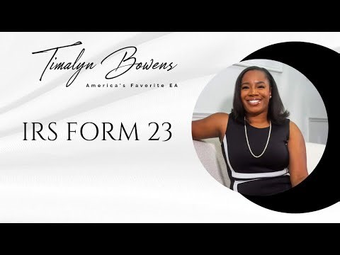 IRS Form 23