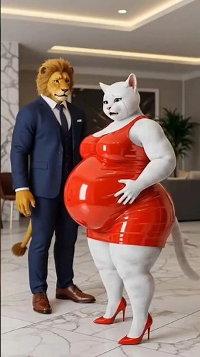 🐾 Pregnant Cat Cute Moments 😻 | Cat Pregnancy Journey #cat