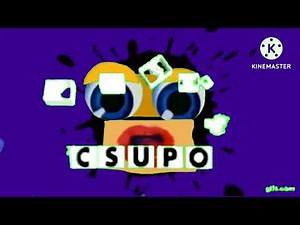 klasky csupo text green screen robots logos face