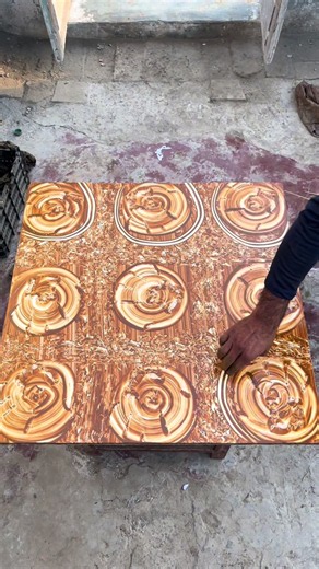 Furniture Polish Hand Marble Design Tutorial
