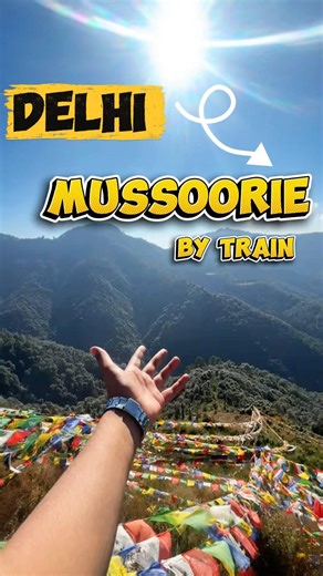 Delhi To Mussoorie by Train #travel #trip #travelguide #ytshorts #trending #mussoorie #train