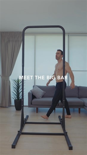 Meet the Big Bar. Our full-sized pull-up bar designed for small spaces. | BaseBlocks