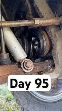 Day 95. That thing whooped me! #montana #mechanic #junkyard #junk #dodge #ram #1500 #stuck #repair