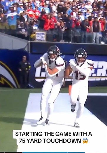 JUST LIKE THAT 👀 #houston #texans #nfl #jaydenhiggins #touchdown | texans vs chargers