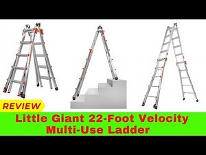Little Giant 22 Velocity Review | Little Giant 22 foot ladder
