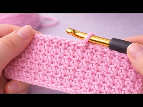 This Crochet Stitch Turns Into a Beautiful Blanket Texture