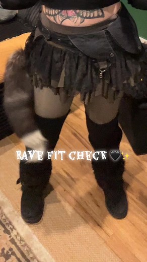 56K views · 1.9K reactions | Had so much fun last night 殺殺 #alt #rave #ravegirl #tattooed #ootd #outfit | Fern Sparx | Facebook