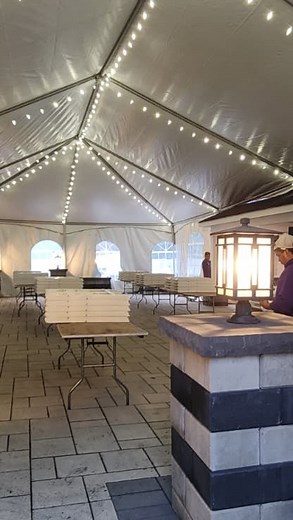 POV: your indoor-outdoor hosting dreams just came to life ✨ From cozy tents to open-air vibes, B&B turns every space into the perfect event setting — rain or shine. Ready to host your dream event? Contact us today to start planning! | B&B Tent and Party Rental