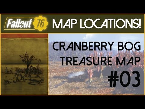 🍒Fallout 76 || Cranberry Bog 3 (Treasure Map Location)🍒