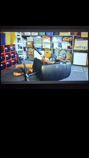 [movie clip] leaf blower spins wheeled chair 'expelled' movie 2014 #movie #fun #comedy